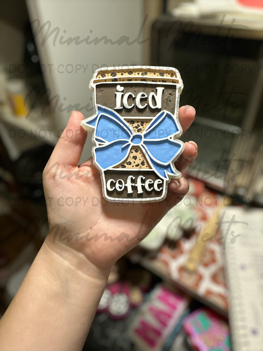 Iced Coffee w/ Bow