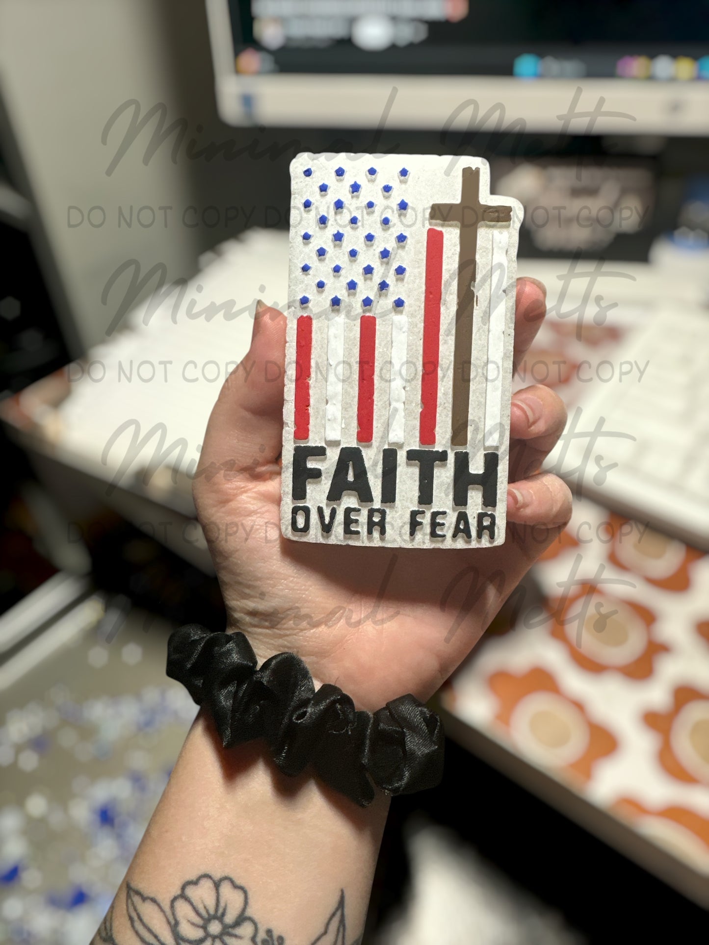 Faith Over Fear Flag
