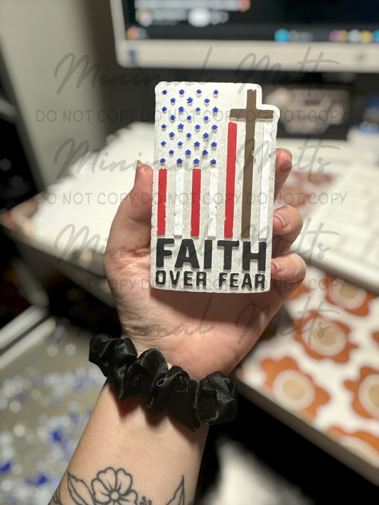 Faith Over Fear Flag