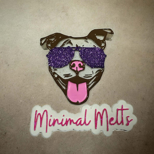 Pittie w/ Sunglasses